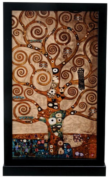 Klimt of theTree of Life Art Glass Sculpture